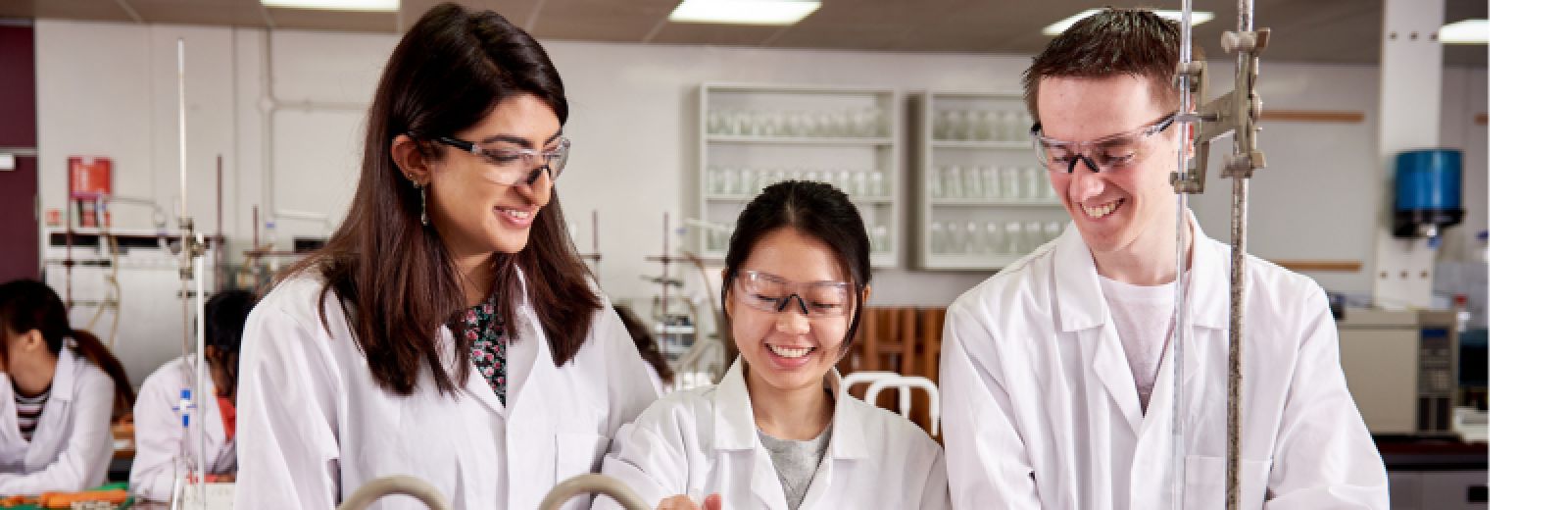 UG students in FSN lab
