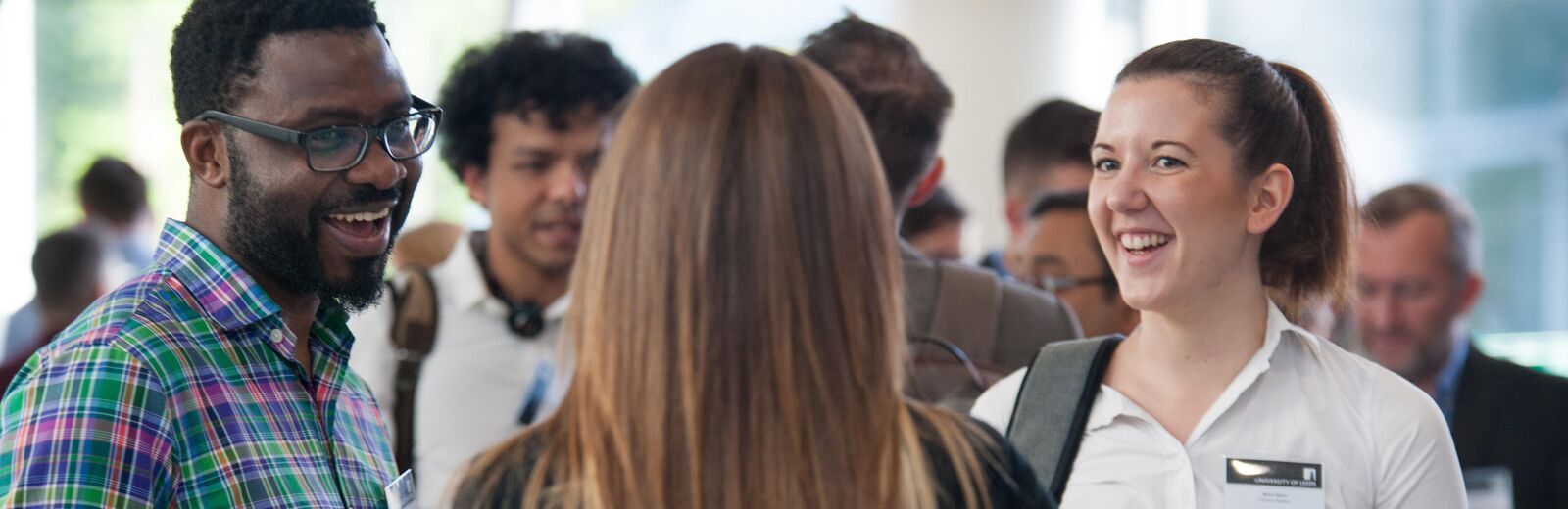 Networking event at Leeds University Business School
